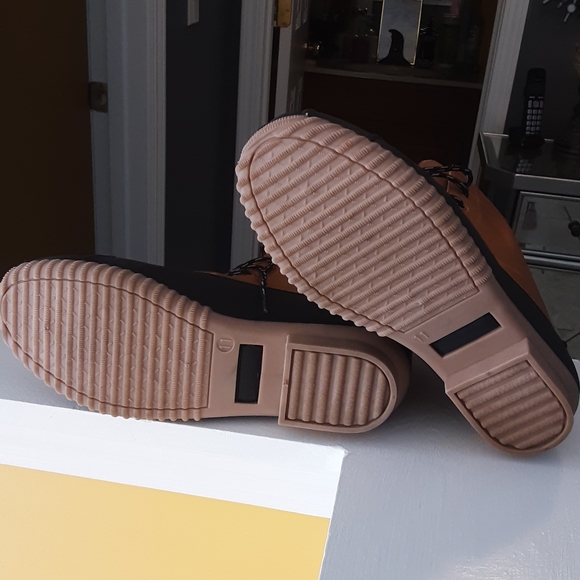 NWT Duck Rainboots 11 Black/cognac SOLD SOLD - Picture 4 of 8